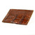 WALLET / CREDIT CARD HOLDER - CHOCOLATE - ALLIGATOR SKIN