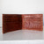Cognac Premium Alligator Skin Wallets