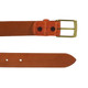 ALLIGATOR SKIN DRESS BELT - ORANGE - MATTE - 1 3/8 inch