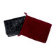 WALLET - ALLIGATOR SKIN - BLACK - BI-FOLD - mixed tiles - EEL Lined