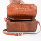 Brown Horn Back Alligator Purse