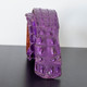 3-Inch Purple Hornback Alligator Adjustable Guitar Strap