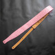 2.5-Inch Barbie Pink Ostrich Adjustable Guitar Strap - Lightweight