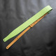 2.5-Inch Lime Green Ostrich Adjustable Guitar Strap