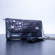 Biker Wallet Alligator Black