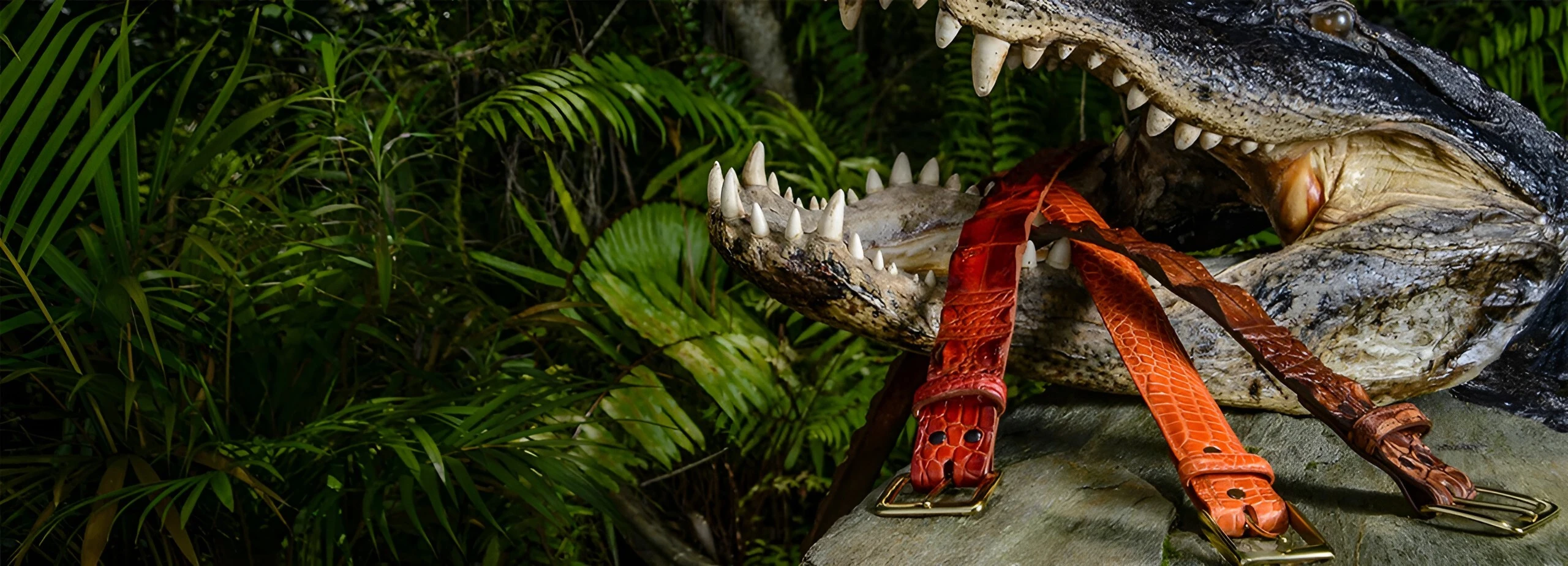 Genuine Luxury Exotic Leather Banners