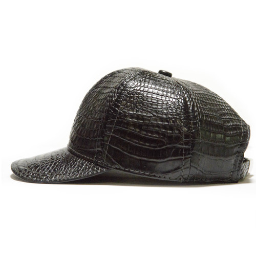 CUSTOMIZED AUDI CAP with genuine ALLIGATOR skin