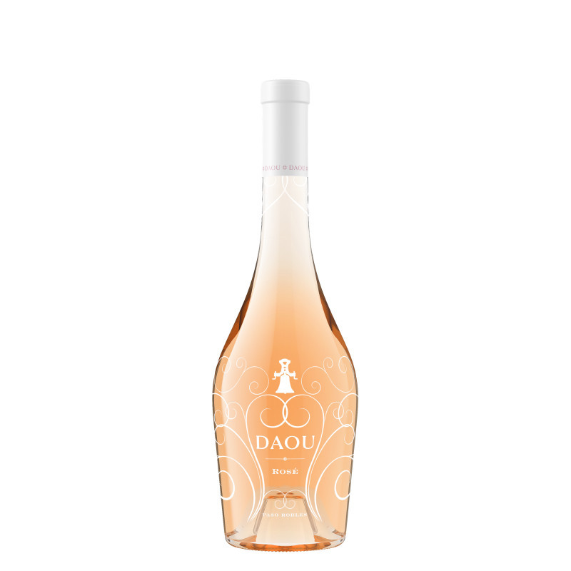 Inspired by the renowned rosé wines of Provence, France, the DAOU Rosé remains faithful to its origins. This wine is remarkably fragrant, offering generous aromas of fresh peach, Bartlett pear and nectarine, with subtle notes of hyacinth, apricot and crushed rose petals. The palate is delightfully silky, underlying a clean, fresh crispness delivering enticing flavors of mango, Crenshaw melon, lemon chiffon and tangerine. Secondary layers reveal hints of sweet cherry and vanilla with orange peel accents. A luxurious and lasting finish leaves traces of apple pie, strawberry and kiwi.