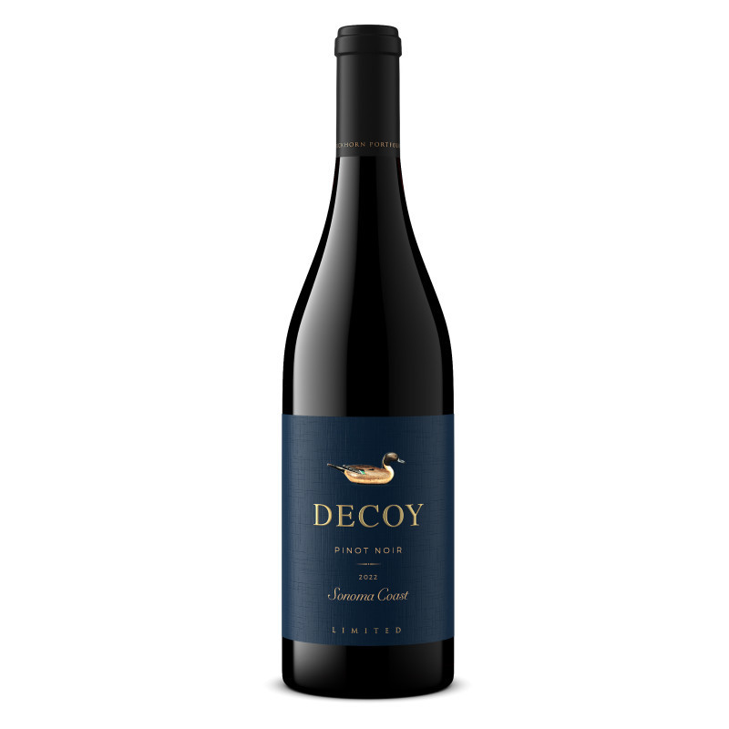 Established in 1985 by legendary vintners Dan and Margaret Duckhorn, our roots run deep at Decoy. Building on our rich winemaking heritage, we invite you to experience Decoy Limited. Crafted using grapes from some of the most acclaimed vineyards on the cool, windswept Sonoma Coast, this alluring wine is the ultimate expression of Decoy Pinot Noir.