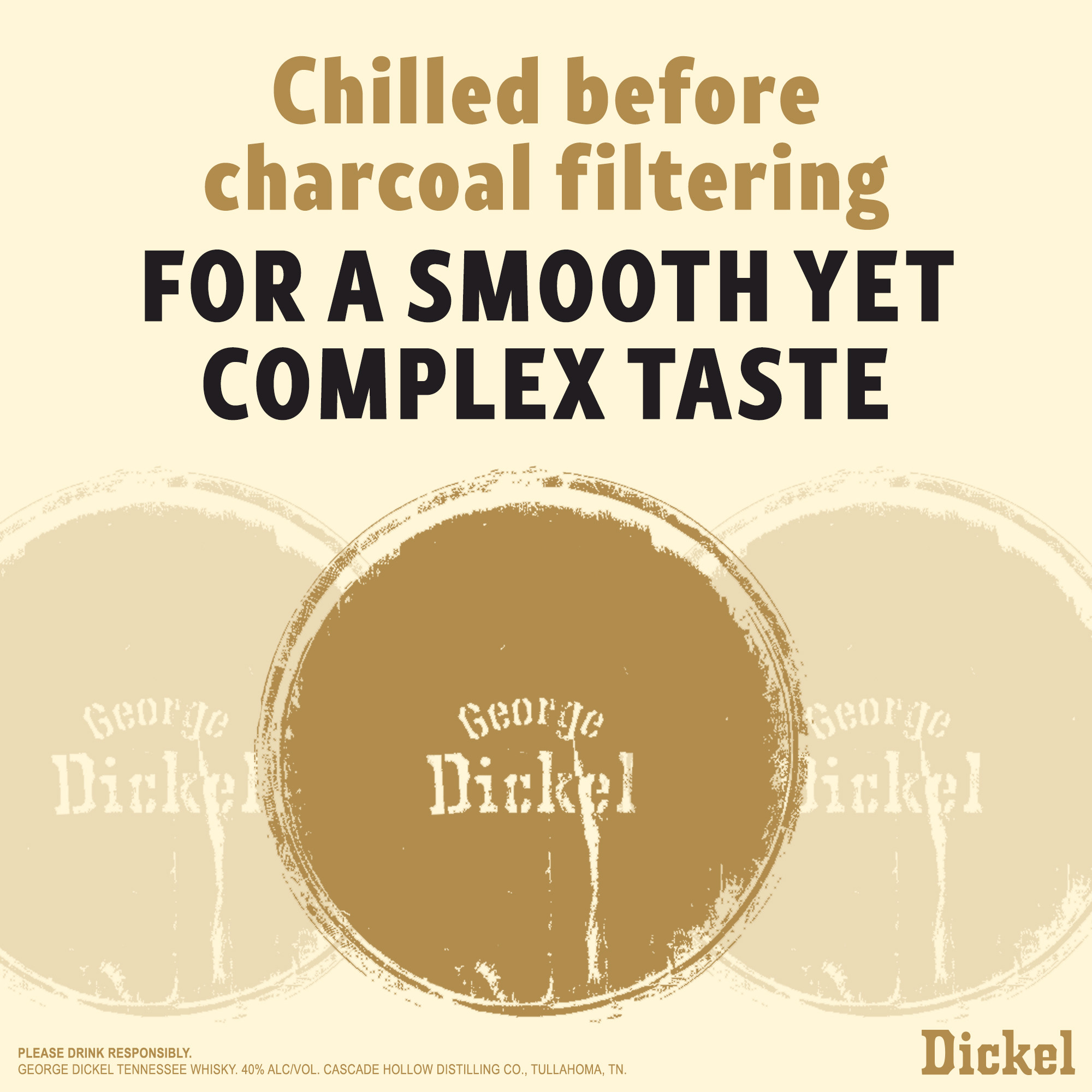 George Dickel Signature Recipe Tennessee Whisky brings depth, range and personality with a deep, assertive flavor and remarkably smooth finish. Our 90 proof whisky contains blends of old, brazen whiskies creating a warm flavor of rich, smoky oak and subtle vanilla. It's chilled before undergoing charcoal-mellow filtration creating a truly unique blend. With its complex flavor and finish, our Signature Recipe Tennessee whisky is perfect for sipping on its own or adding a delicious kick to your favorite cocktail. Best enjoyed in a Dickel Highball. Includes one 90 proof 750 mL bottle of George Dickel Signature Recipe Tennessee Whisky. Please drink responsibly., Includes one 1 L bottle of George Dickel Signature Recipe Tennessee Whisky, 90 Proof, Perfect as a whisky gift or for any one-of-a-kind celebration, Best enjoyed neat or on the rocks, Distilled in Cascade Hollow, Tennessee using charcoal-mellow filtration for a smoother whisky, Notes of dark fruit and vanilla with a maple, butter, and rich oak finish