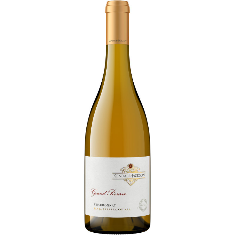 The Kendall-Jackson Grand Reserve Chardonnay white wine is the superlative expression of our blending process, sourced from just one or two appellations. This California chardonnay is crafted boutique-winery style in small individual lots throughout the winemaking process for flavor distinction.  Kendall Jackson is committed to producing only the finest quality wines from Chardonnay grapes grown in California’s cool coastal vineyards.

This 100% Estate grown white wine offers aromatics of lush tropical fruit with citrus and floral notes. Elegantly layered, with a hint of vanilla and spice to round out the rich texture on the long finish.

This White Wine has a Cork closure.

Alcohol Content: 14.5%

Crab cakes, scallops, or plank grilled salmon

Kendall-Jackson Grand Reserve Chardonnay white wine is 100% Jackson Estate grown in Santa Barbara County, one of California's coolest grape growing regions. The region's cool, maritime climate results in a long growing season, with extended hangtime on the vines giving these grapes more balanced ripeness and intense flavors. This Chardonnay is sur lie aged with lees stirred twice monthly to integrate the fruit and oak and lend a creamy mouthfeel to balance the wine’s bright minerality. 100% barrel fermented in French oak. 

Grand Reserve is a winemaker’s blend of our mountain, ridge, hillside and benchland grapes grown along California’s cool coastal appellations. We hand select grapes from our best estate vineyards and then monitor, taste and hand-hold each individual lot throughout the winemaking process. Each lot is kept separate, barrel-aged and crafted—boutique winery style. Our winemakers have an unmatched palette of flavors, toast levels and terroir nuances from which they masterfully blend these exemplary rich, deep and complex wines.