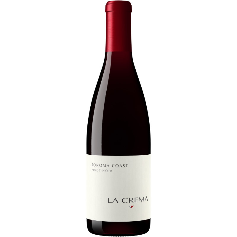Sourced from select Sonoma Coast vineyards in Northern California, La Crema's Sonoma Coast Pinot Noir is an inviting red wine bursting with ripe fruit flavors. Crafted using boutique winemaking techniques and aged in oak barrels for a minimum of nine months, this medium-bodied red wine has supple tannins, juicy acidity, and layers of concentrated fruit flavors. La Crema Sonoma Coast Pinot Noir is a great go-to red wine for any occasion.

Aromas of red fruit and mocha in this silky red wine open to flavors of red cherry, blood orange, dark berry fruit and spice. Fine tannins and balanced acidity drive a long finish.

This Red Wine has a Cork closure.

Alcohol Content: 13.5%

The bold red fruits in the Pinot Noir pairs nicely with bacon-wrapped stuffed dates, and light and airy chocolate mousse.

With every bottle of Sonoma Coast Pinot Noir, La Crema seeks to craft a medium-bodied red wine that captures the essence of the Sonoma Coast growing region with their contemporary California style. The Sonoma Coast growing region is known for its strong maritime influence where warm summer temperatures are moderated by coastal fog creating a cool growing climate. With its unique geography and climate, the Sonoma Coast has proven itself to be one of the world’s premiere wine producing regions. From the vine to the glass, every step of the winemaking process seeks to preserve the Sonoma Coast Pinot Noir’s rich fruit flavors. The resulting wine is an elegant and refined red wine with a soft and smooth texture.