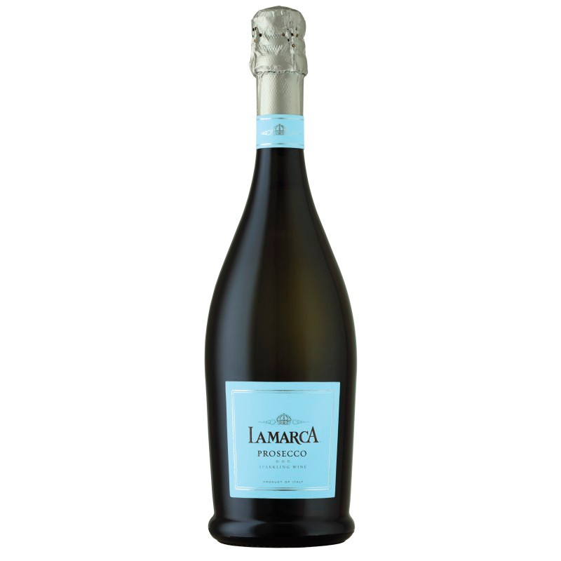 Add some sparkle to your day with La Marca Prosecco Sparkling Wine. This luxurious Prosecco wine features aromas of citrus, honey and white flowers, with fresh, clean flavors of ripe lemon, green apple and juicy peach. A hint of sweetness leads to a light and refreshing finish. Lively and versatile, La Marca Prosecco Sparkling Wine is perfect for drinking chilled on its own, in a bubbly cocktail or a mimosa. This Italian wine can stand alone as an aperitif and also has the body and acidity to pair well with a range of foods, like seafood, mild cheese, rich pasta dishes and decadent desserts. You can count on La Marca Prosecco Sparkling Wine to bring joy to any occasion. Each 750 mL bottle contains about 6 glasses of sparkling wine with 11% alcohol by volume. With a zest for life and roots in effortless Italian style, La Marca’s inviting and flavorful wines have captured the hearts and flutes of all those who seek joy and believe a chilled glass of bubbles can brighten days and mark all of life’s most joyful moments. In addition to Prosecco, La Marca is also available in Prosecco Rosé and Luminore Superiore D.O.C.G.