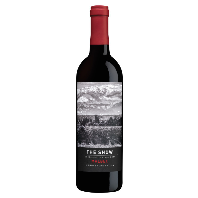 The Show Organic Malbec Red Wine has a deep red, nearly purple color, with aromatics of cherry, cinnamon, cola and sweet spice. The velvety tannins are super integrated and smooth, but with terrific balance and finish that gives it unusual length in the palate. This terroir driven red wine comes from Argentina and California. This wine is organically farmed, vegan, Non-GMO and gluten-free. All the fermentations were done in concrete tanks with native yeast and 2+ weeks on the skins post fermentation. The Show Malbec 2020 vintage received 91 points from James Suckling in 2021. This wine pairs well with steak, pork, and lamb, as well as fattier fish like salmon and poultry with dark meat. This bottle of wine has 14.3% alcohol by volume.