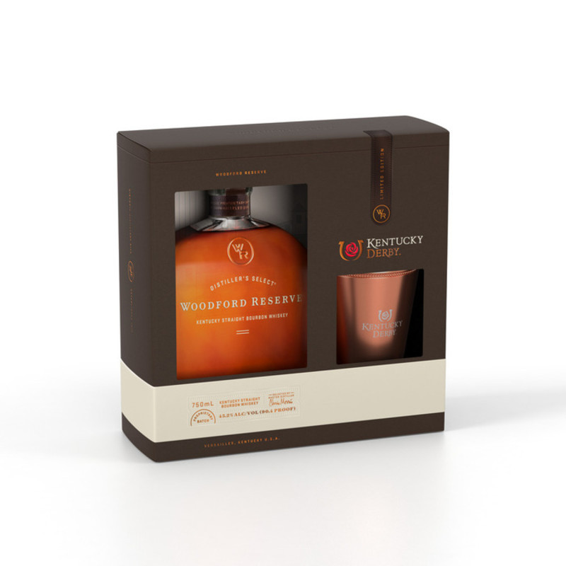 Woodford Reserve Kentucky Straight Bourbon Whiskey is built around flavor. The perfectly balanced taste of this Kentucky whiskey is comprised of more than 200 detectable flavor notes, from bold grain and wood, to sweet aromatics of spice, fruit and floral notes. Aged perfectly in a bourbon barrel, this alcohol has a clear, brilliant honey, amber appearance. Craft delicious mixed drinks like a Mint Julep, Old Fashioned or Rye Manhattan with this bourbon whiskey at the heart of each recipe. Enjoy Woodford Reserve Bourbon at the dinner table, while out with friends, or as a flavorful drink on the weekends. Woodford Reserve Bourbon Whiskey bottles are full of a heavy aroma of rich dried fruit, and a smooth taste of complex citrus and spice notes with a satisfying finish. Crafted Carefully. Drink Responsibly.