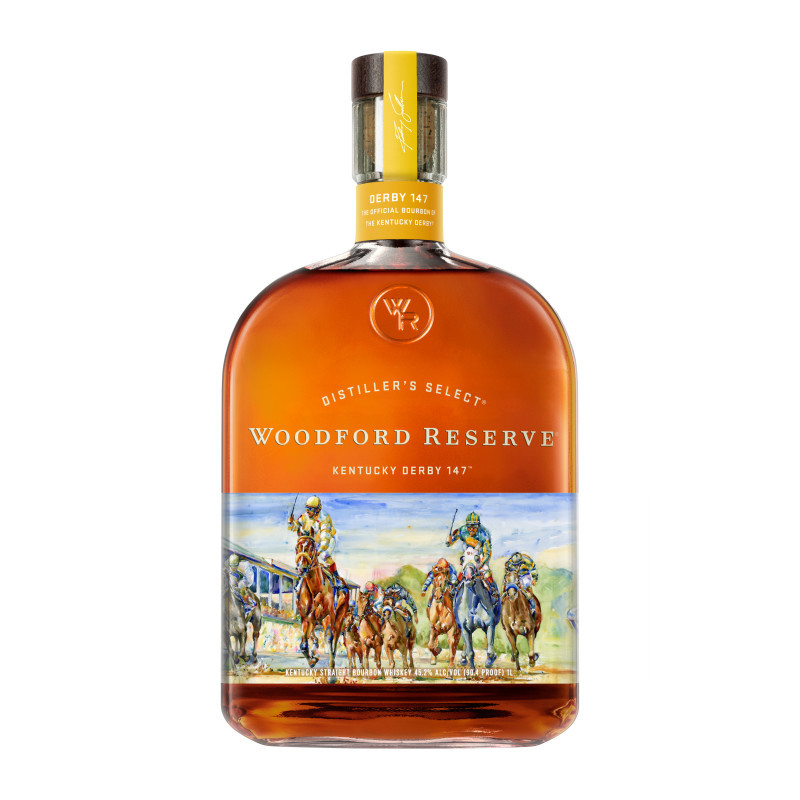Woodford Reserve Kentucky Straight Bourbon Whiskey is built around flavor. The perfectly balanced taste of this Kentucky whiskey is comprised of more than 200 detectable flavor notes, from bold grain and wood, to sweet aromatics of spice, fruit and floral notes. Aged perfectly in a bourbon barrel, this alcohol has a clear, brilliant honey, amber appearance. Craft delicious mixed drinks like a Mint Julep, Old Fashioned or Rye Manhattan with this bourbon whiskey at the heart of each recipe. Enjoy Woodford Reserve Bourbon at the dinner table, while out with friends, or as a flavorful drink on the weekends. Woodford Reserve Bourbon Whiskey bottles are full of a heavy aroma of rich dried fruit, and a smooth taste of complex citrus and spice notes with a satisfying finish. Crafted Carefully. Drink Responsibly.