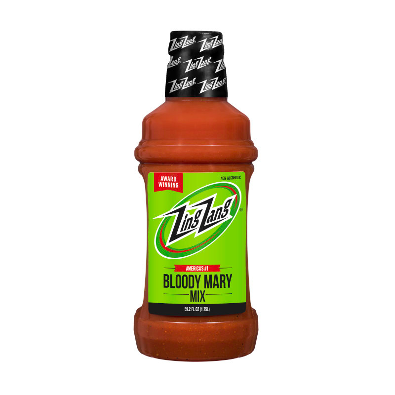 When you want the best Bloody Mary, start with Zing Zang Bloody Mary Mix. Crafted with real, premium ingredients, Zing Zang is made with tomato juice, a unique blend of seven vegetable juices, a complex array of bold spices, Worcestershire sauce and hot sauce. Simply add vodka to make a bartender-quality classic Bloody Mary. It’s so good, you can even skip the alcohol and enjoy this non-alcoholic drink mixer as a spicy mocktail all by itself.