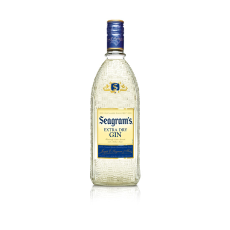 Seagram's Extra Dry Gin launched in 1939 and has been one of the top choices among gin connoisseurs for the last seven decades. This elegant and sophisticated spirit goes down smooth on its own and mixes easily to create your favorite martini. As you sip, you will taste notes of cinnamon, lilac, and orange peel in the award-winning recipe. Other lighter flavors include angelica root, bitter orange, and coriander that add complexity to a variety of cocktails. Seagram's Extra Dry Gin is distilled in the United States and refined in oak barrels for a woody flavor. It retains its slightly yellow tinge, which adds a depth of flavor to all your favorite cocktails. For everyday occasions, mix the spirit with tonic and enjoy the juniper notes as they shine through. You may also enjoy the classic, which combines gin and lemonade for a tart treat. If you are celebrating a special occasion, this gin makes a sophisticated martini.