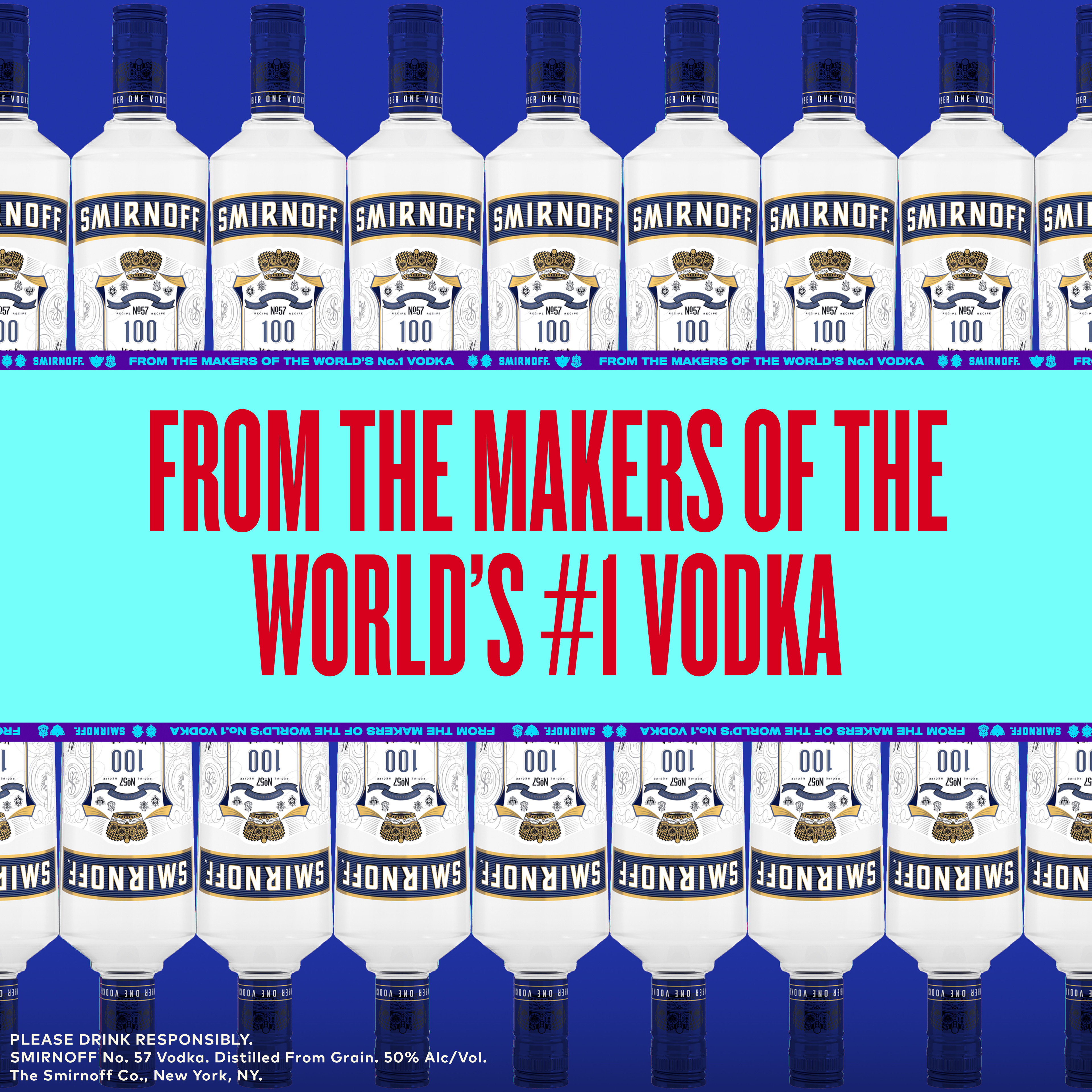 Serve up smooth taste when you pour Smirnoff 100 Proof Vodka at your next cocktail party. Each batch is Kosher Certified and distilled from premium  grain. Triple distilled and 10 times filtered for a uniquely smooth and full-bodied finish, this gluten free vodka is perfect for enjoying on the rocks or mixed into your favorite cocktails. Simply mix this triple distilled vodka with ginger beer and lime juice for a classic Moscow Mule, add it to your go-to martini recipe, or use it to serve up a robust Bloody Mary at your next brunch celebration. Includes one 1.75 L bottle of Smirnoff 100 Proof Vodka. Please enjoy responsibly., One 1.75 L bottle of Smirnoff 100 Proof Vodka, Perfect as a gift or for any celebration, Certified Kosher and gluten free, A uniquely smooth and full-bodied finish