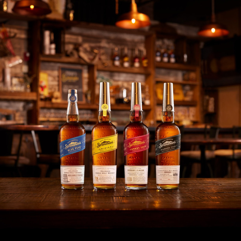 Stranahan's Sherry Cask are finished using barrels that are procured from the Andalusia region of southern Spain and have a depth of flavor soaked into the ancient oak staves.