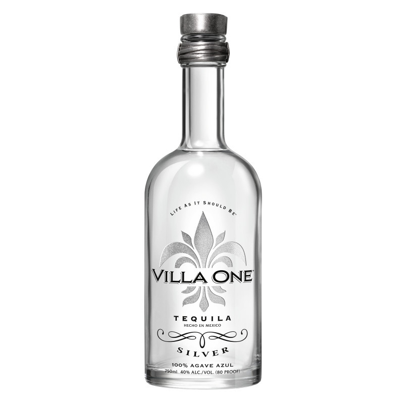 Villa One Silver is a clear liquid with silver shades that is bottled immediately on production to deliver a nose of cooked agave with fruit aromas. It features a continuous bouquet of dried fruit and nuts that meanders into a caramelized agave and has a long, smooth finish.
