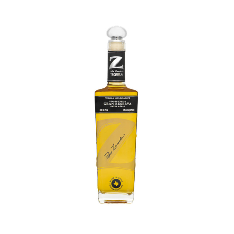 Z Extra Anejo Tequila is aged longer than standard anejo, offering a strong scent and a palate that tells a story of its making, with a finish that lingers.