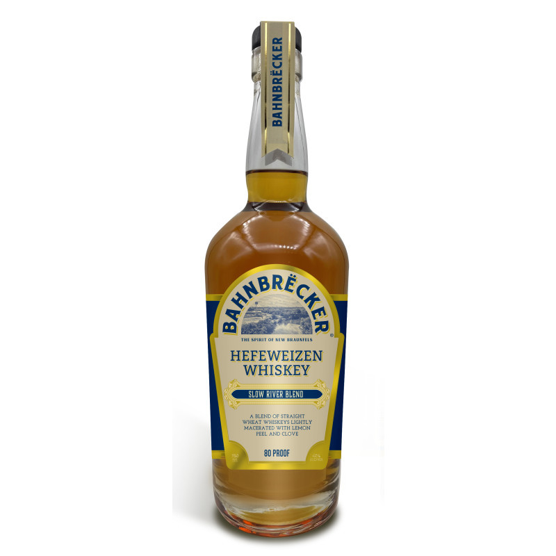 The First-Ever Hefeweizen-Style Whiskey Our flagship, Hefeweizen Whiskey, is a unique blend of two wheat whiskeys, carefully macerated with lemon peel and clove. This process infuses the whiskey with the bright, citrusy, and subtly spicy notes reminiscent of a classic Hefeweizen beer, creating a spirit that’s both familiar and refreshingly original.