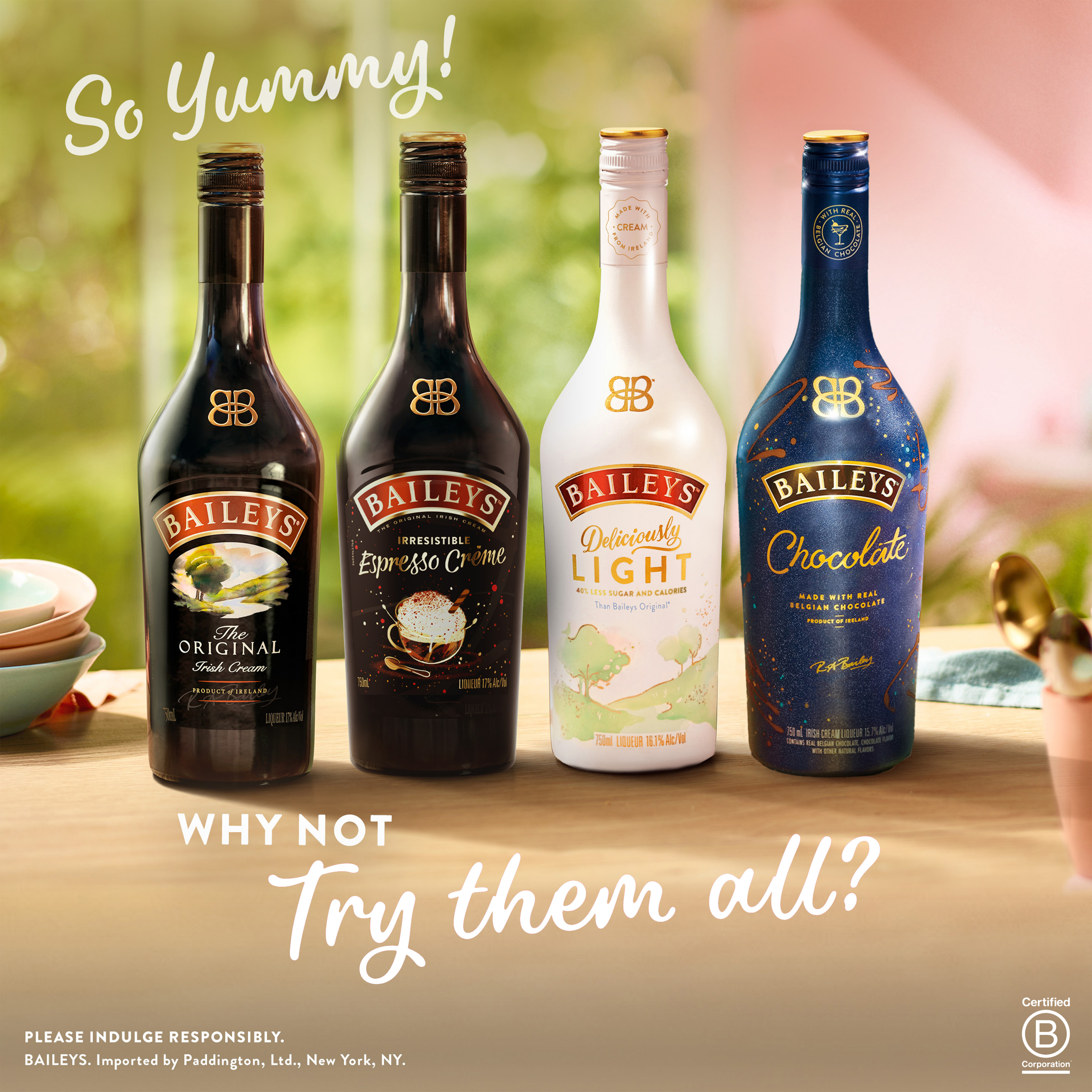 Craving a coffee and chocolate escape? Look no further than Baileys Espresso CrÃ©me Irish Cream Liqueur. This decadent coffee flavored Irish Cream liqueur blends real Colombian coffee with the creamy indulgence of Baileys Original for a bold and delicious experience. Enjoy it neat for a luxurious after-dinner drink, or elevate your coffee or dessert. It's also the perfect base for irresistible coffee cocktails like the classic Espresso Martini. Packed with flavor and versatility, Baileys Espresso CrÃ©me is a coffee lover's dream and the ideal gift for any occasion. Includes one 34 proof 750 mL bottle of Espresso CrÃ¨me Irish Cream Liqueur. Please drink responsibly., One 750 mL bottle of Baileys Espresso CrÃ¨me Irish Cream Liqueur, 34 proof, Perfect after-dinner treat or a indulgent gift for any coffee lover, Elevate your coffee, desserts or classic cocktails, A coffee lover's dream with real Colombian coffee and creamy Baileys, Creamy Baileys meets coffee and chocolate aromas for a decadent, smooth finish
