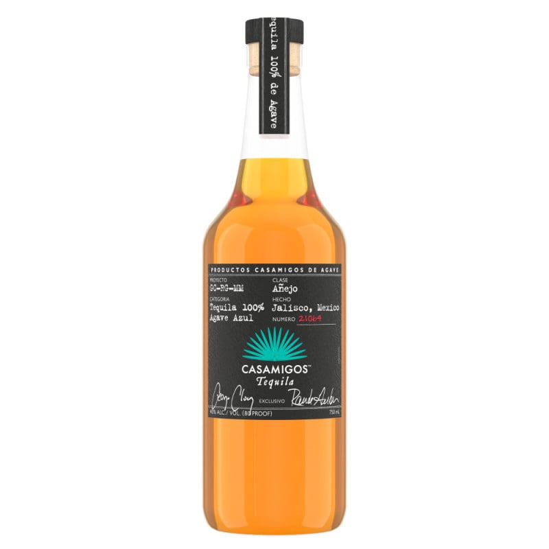 Casamigos Anejo is an ultra-premium tequila crafted from 100% Blue Weber agave. Slow roasted for a rich caramel and vanilla aroma, it delivers a complex, yet balanced, palate for a sumptuous tasting experience. Savor neat or in cocktails.