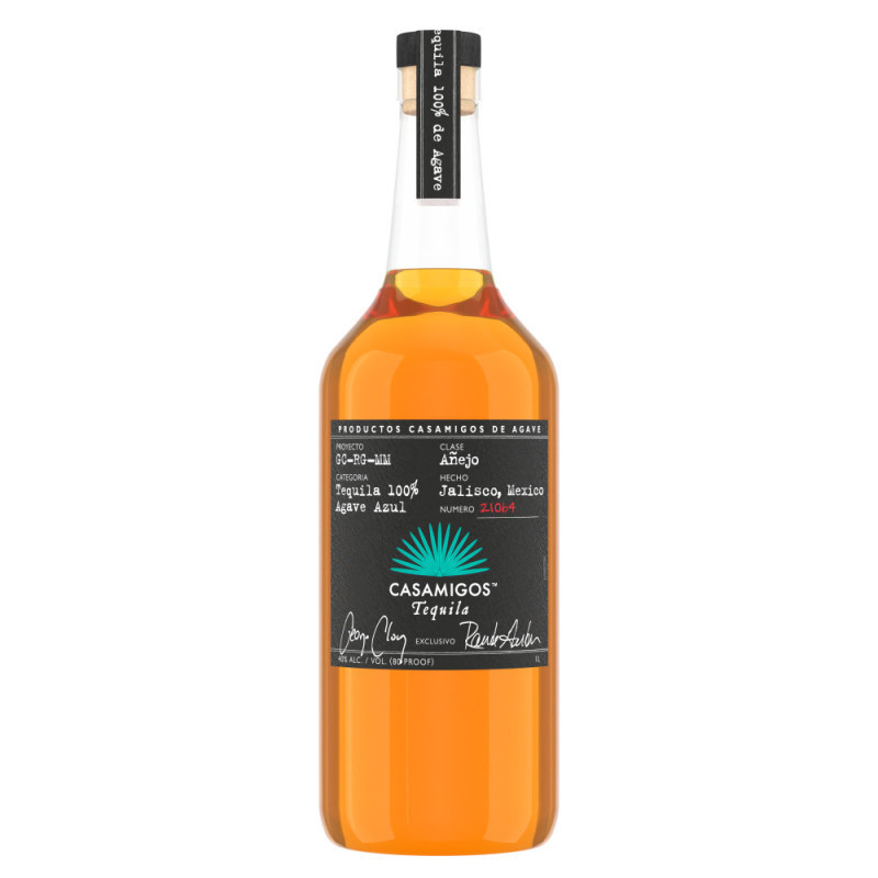 Casamigos Anejo is an ultra-premium tequila crafted from 100% Blue Weber agave. Slow roasted for a rich caramel and vanilla aroma, it delivers a complex, yet balanced, palate for a sumptuous tasting experience. Savor neat or in cocktails.