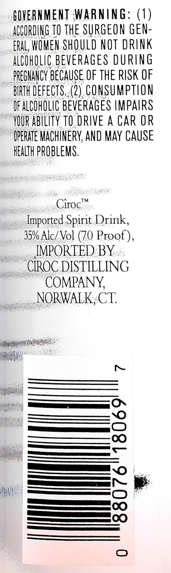 CIROC Mango is a rich tasting, award-winning spirit made with vodka distilled five times from fine French grapes, finished in a tailor-made copper pot still in Southern France. This spirit is masterfully infused with a distinctive blend of mango and other natural flavors, resulting in a taste experience that is lusciously different and elegantly smooth. Perfect for a Mango Cooler cocktail.CIROC was named One of the Worldâ€™s Best-Selling Vodkas at the 2020 Drinks International awards. Includes one 70 proof 750 mL bottle of CIROC Mango. Please drink responsibly., One 750 mL bottle of CIROC Mango, Perfect as a gift or for any celebration, Gluten-free, Masterfully infused with mango and other natural flavors, Made with vodka distilled five times from fine French grapes, Finished in a tailor-made copper pot still in Southern France