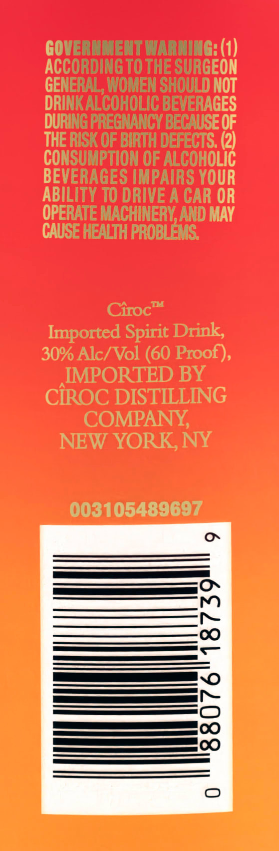 Celebrate every occasion with the tropical flavors of CIROC Passion. Our rich-tasting spirit is made with vodka distilled five times from fine French grapes and is finished in a tailor-made copper pot still in Southern France. Masterfully infused with an exotic blend of distinctive flavors inspired by the tropics, this beachside-ready spirit shines with subtle notes of pineapple, citrus, mango, and hibiscus, resulting in a tasting experience that is lusciously different and elegantly smooth. Perfect for any vodka soda. Includes one 60 proof 750 mL bottle of CIROC Passion. Please drink responsibly., One 750 mL bottle of CIROC Passion, Perfect as a gift or for any celebration, French import, Infused with tropical flavors of pineapple, citrus, and other natural flavors, Made with vodka distilled five times from fine French grapes, Finished in a tailor-made copper pot still in Southern France