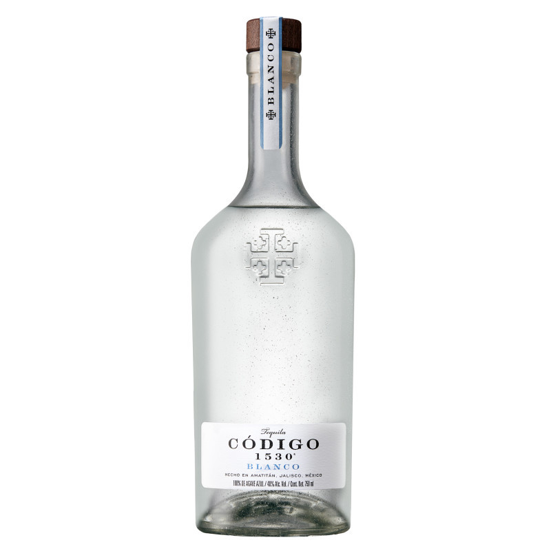Código 1530 Blanco Tequila is the expression that best reflects the pure taste of perfect inputs. This tequila blanco features a balance of earthy minerality with sweet citrus notes of the agave plant. Código 1530's tequila offerings have been perfected using time-honored customs without ever veering from the historic traditions of including no added chemicals, flavorings or sweeteners to maintain the rich flavor of Los Bajos agave. Código 1530 uses only fully matured Blue Weber Agave and Amatitán water from freshwater pools and rainwater, filtered through the volcanic soil of Los Bajos. Código 1530's proprietary chopper allows them to extract only the best juice and pulp from the first press of agave to garner the purest flavor. Enjoy this liquor neat, on the rocks or in a cocktail, such as a Margarita or Paloma. Código 1530 Blanco Tequila was awarded Gold at the 2022 San Francisco World Spirits Competition and the PR%F Awards. Enjoy Responsibly.