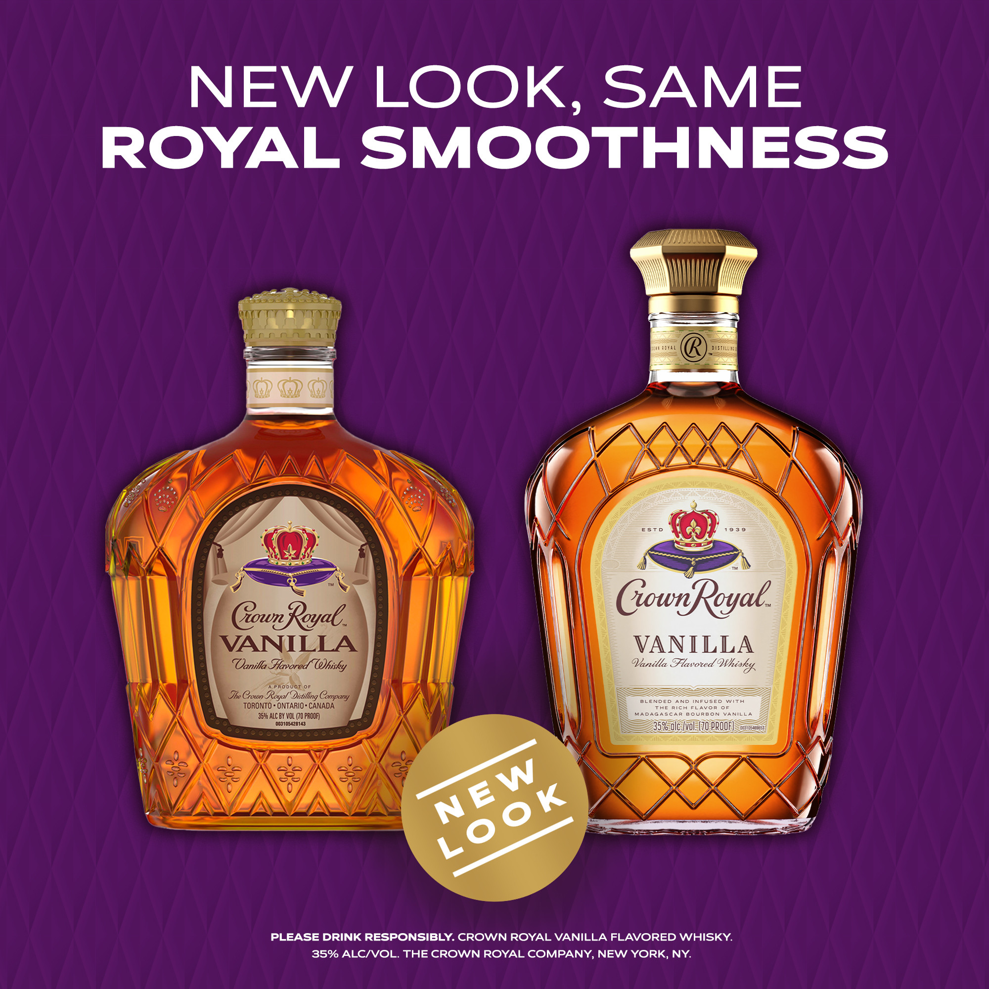 Unwind in luxury with a glass of Crown Royal Vanilla Flavored Whisky. With strong notes of rich vanilla, our 70 proof whisky provides a refined and rich flavor. Made with the signature smoothness of traditional Crown Royal, our whisky is matured to perfection and will enhance any cocktail party or celebration. Perfect for a Vanilla Lager cocktail. Includes one 70 proof 1 L bottle of Vanilla Flavored Whisky. Please drink responsibly., One 1 L bottle of Crown Royal Vanilla Flavored Whisky, Perfect as a gift or for any celebration, Meticulously blended with 50 distinct and rich whiskies, Infused with strong notes of rich, vanilla bean with delicate hints of oak for a refined flavor, Robust, deep-bodied blend of 50 Canadian whiskies, Matured to perfection