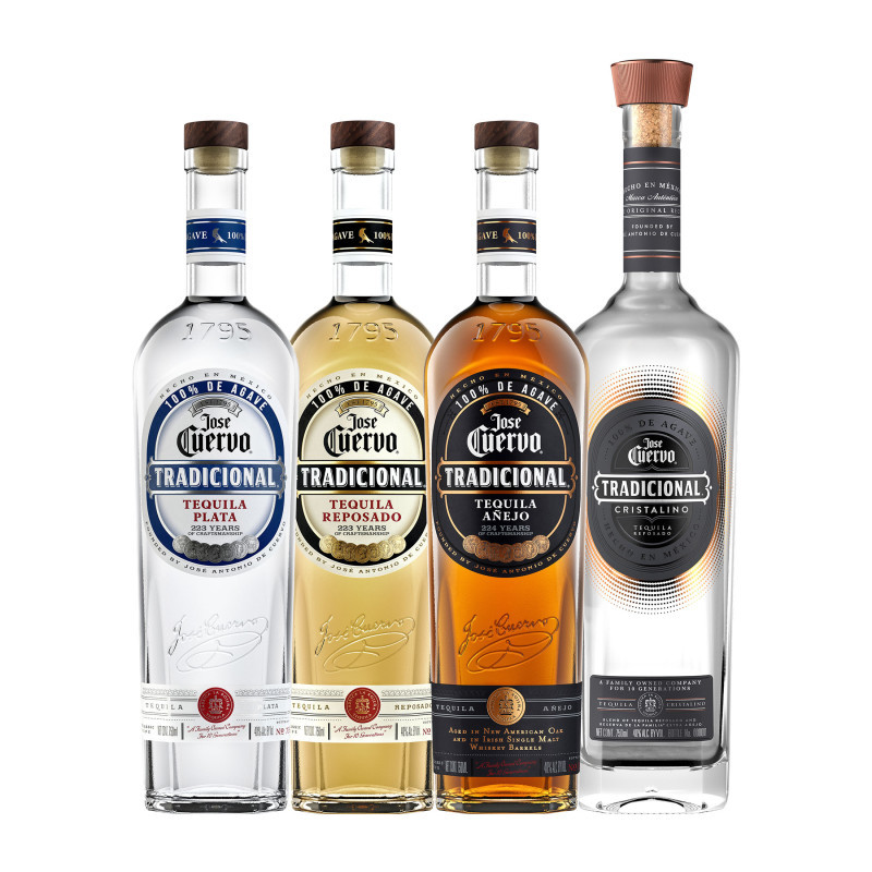Jose Cuervo® is the world’s #1 tequila brand. The 1st commercial producers of tequila maintains quality tequila production from farm to bottle. Cuervo tequilas are crafted with blue agave from the family estate in Jalisco, Mexico and can be savored in Especial, Tradicional and Reserva de la Familia® brands. • The world’s #1 cocktail, The Margarita, is best enjoyed with Cuervo tequila! Cuervo offers ready-to-drink cocktails under the Authentic Margarita, Golden Margarita, Sparkling Margarita, and Playamar Hard Seltzer brands.