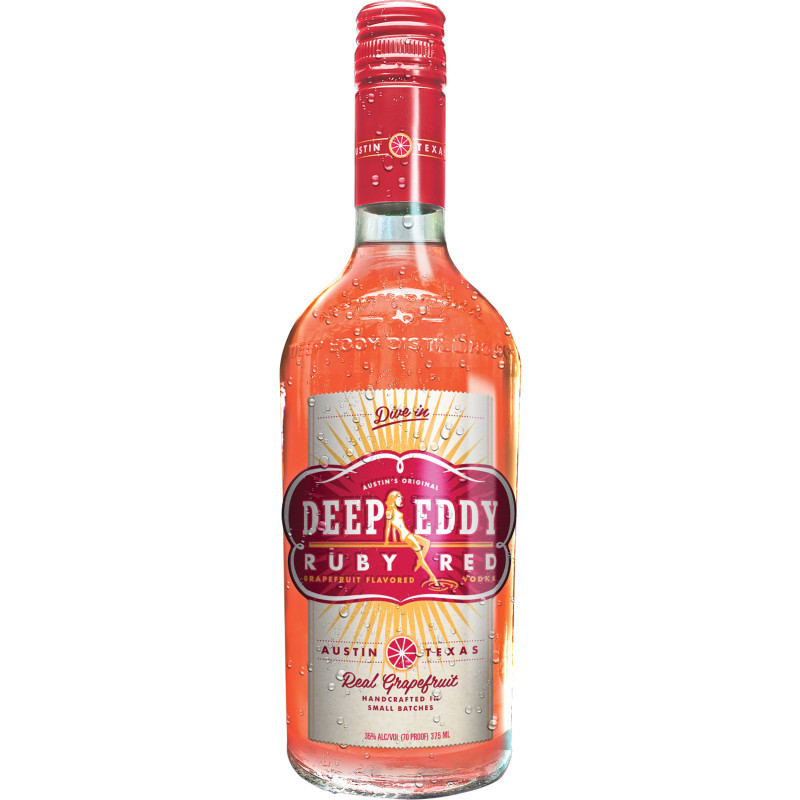 Deep Eddy Vodka is a high-quality vodka with an even higher purpose: to bring people together for good times. When we introduced our first vodka to Austin back in 2010 we named it after our favorite swimming hole, a place known locally for lively crowds and laid-back fun. Then we took everything we love about our hometown — sunshine, stellar vibes, ample excuses to get together with friends — and bottled it up for the world to enjoy. The result is a refreshing family of real vodkas made with real ingredients for real fun. All meant to be enjoyed however, wherever and with whatever you like. Cheers.