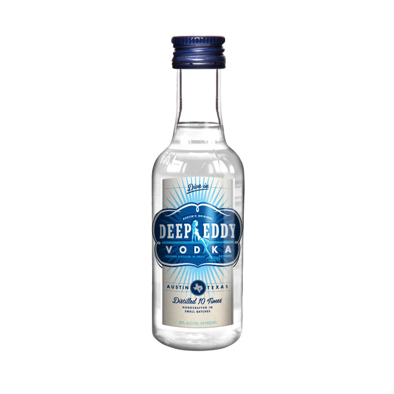 Deep Eddy Vodka is a high-quality vodka with an even higher purpose: to bring people together for good times. When we introduced our first vodka to Austin back in 2010 we named it after our favorite swimming hole, a place known locally for lively crowds and laid-back fun. Then we took everything we love about our hometown — sunshine, stellar vibes, ample excuses to get together with friends — and bottled it up for the world to enjoy. The result is a refreshing family of real vodkas made with real ingredients for real fun. All meant to be enjoyed however, wherever and with whatever you like. Cheers.