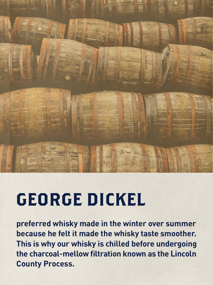 George Dickel Single Barrel Aged 15 Years Tennessee Whisky offers a one-of-a-kind experience for the most discerning drinker. Cascade Hollow Distillery has set aside a limited number of barrels holding our most precious and richly complex whisky at peak periods of maturation. Each barrel is bottled by hand at cask strength with minimal filtering, but no two barrels offer the same flavor. Unique in taste and aged at least 15 years, this handcrafted superior whisky stands in a class all by itself. Simply enjoy neat or with iced water on the side. Includes one 80-104.6 proof 750 mL bottle of Single Barrel Aged 15 Years Tennessee Whisky. Please drink responsibly., One 750 mL bottle of George Dickel Single Barrel Aged 15 Years Tennessee Whisky, 2021 San Francisco World Spirits Competition Gold Medal Winner, Precious and richly complex liquid at peak point of maturation, Perfect as a gift or for any celebration, Aged at least 15 years using a combination of chilled charcoal mellowing and our unique aging process, One-of-a-kind whisky from a limited number of barrels, each varying in flavor for a truly unique experience