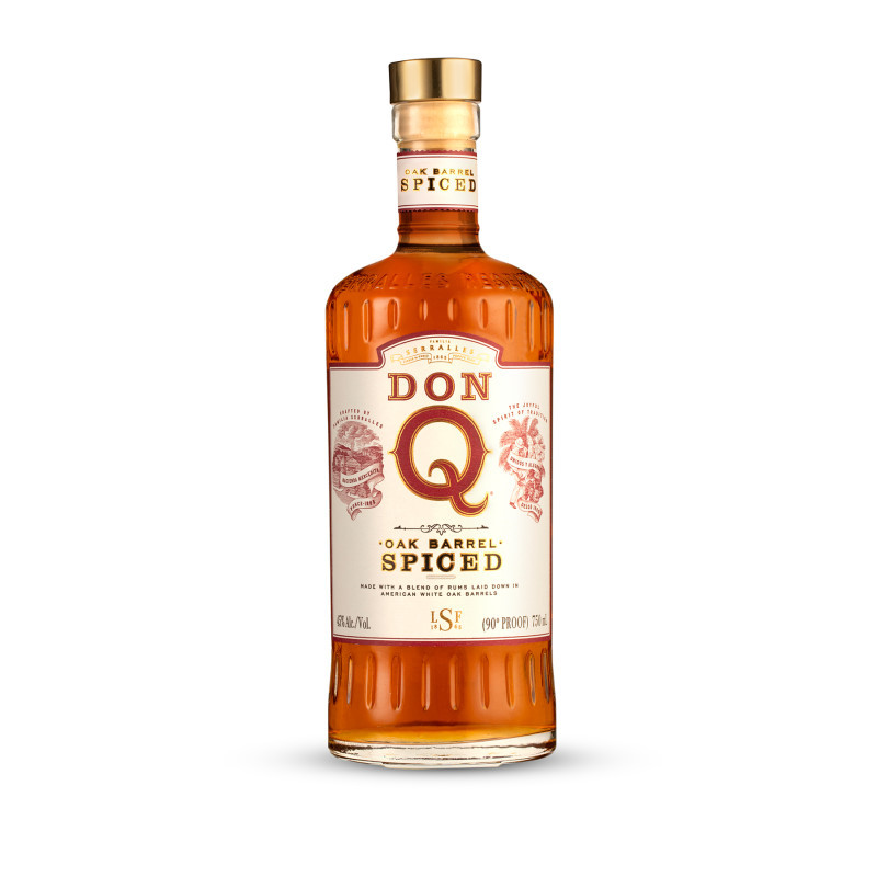 A premium spiced rum with warm, radiant, rich, golden hues and a medium to heavy texture. A blend of Puerto Rican rums aged in American white oak barrels. Crisp vanilla, cinnamon and caramel cream give way to honey oak notes. Moderate sweetness and a soft, slow finish.