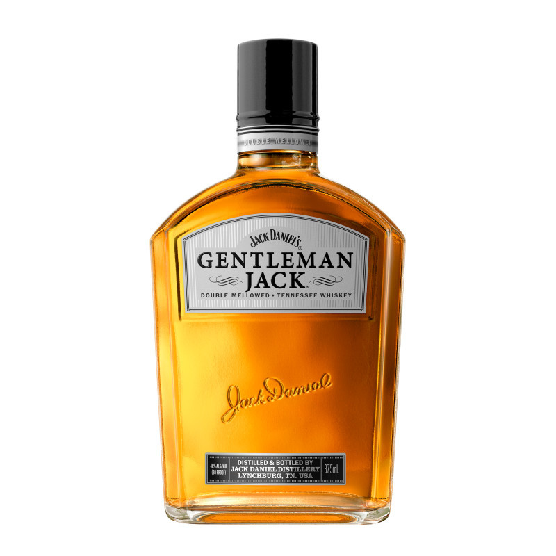 Inspired by the original gentleman distiller and founder, Jack Daniel's Gentleman Jack Tennessee Whiskey undergoes a second charcoal mellowing to achieve exceptional smoothness. Crafted by combining traditional methods with a unique process of its own, each batch of Jack Daniel's Tennessee whiskey begins with a well-considered recipe of corn, barley, rye, malt, and iron-free limestone spring water that lives within the depths of a two-mile-deep cave. This single-distilled, twice charcoal-mellowed alcohol is placed into handmade, charred white oak whiskey barrels for maturation. The resulting whiskey delivers a balanced oak flavor with notes of caramel and vanilla. Ideal for tasting, sipping and mixing, Gentleman Jack Tennessee Whiskey is perfect for celebrating life’s extraordinary occasions, plus all the moments along the way. Try Gentleman Jack in cocktails and mixed drinks, like Gentleman's Sour, or simply enjoy it neat in your favorite whiskey glass. An approachable whiskey that's perfect for a variety of tastes, Gentleman Jack has a clean, soft nose and is flavor-forward in the mouth with a warm, short finish. Please Drink Responsibly.