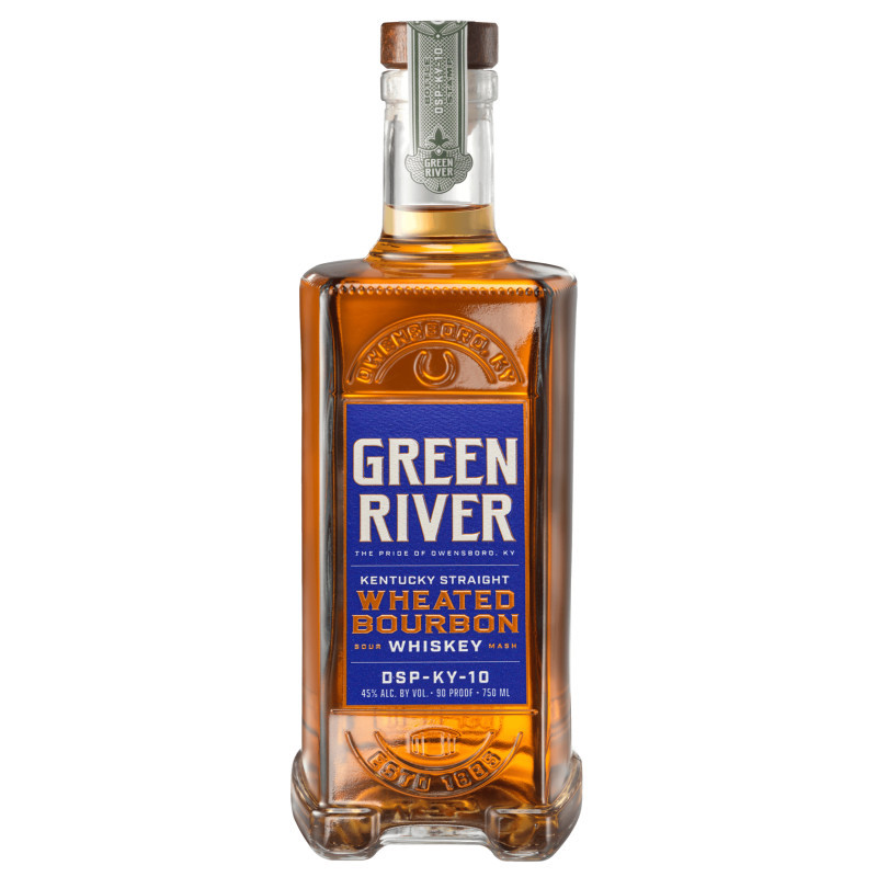 Green River Distilling Co. was founded by John W. McCulloch in 1885 in Owensboro, Kentucky. The distillery, DSP-KY-10, is the 10th oldest licensed distillery in the state and became home to McCulloch’s famous Green River, a whiskey known far and wide for its quality. Sadly, at the height of Green River’s popularity, a fire broke out on the distillery grounds. In just three hours, most of the buildings and whiskey barrels were reduced to rubble. The distillery was rebuilt, but Prohibition was passed, and McCulloch wouldn’t live to restore Green River to glory. In the following decades, the distillery passed hands on several occasions. Today Green River bourbon is distilled by Master Distiller Jacob Call, an eighth-generation distiller and Kentuckian. Call's family distilling history stretches back to the earliest days of bourbon when his ancestor Samuel Call distilled whiskey on his Kentucky farm in the late 1700s. Green River was known for its quality whiskey, and Call and his team are proud to bring the same commitment to distilling Green River bourbon today. Green River Kentucky Straight Bourbon Whiskey is 90 proof and aged a minimum of five years at the Green River Distillery in Owensboro. It is rich in color with a golden-amber hue, and is made with all Kentucky-grown corn, most from within Daviess County. The mash bill is 70% corn, 21% winter rye, and 9% malted 2 and 6-row barley. The higher rye content contributes warming spice notes on the nose and palate. Additional aroma notes include cinnamon, dried cherry, and light leather, and on the palate, notes like cinnamon, vanilla, caramel, and chocolate-coated peppermints. The finish is rich, thick, and lingering.