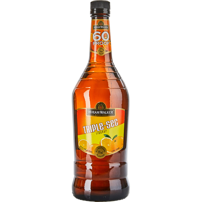 Sipping your favorite beach drinks with the delightful orange flavor of Hiram Walker Triple Sec makes you feel like you are on an exotic vacation. Made with wild oranges from the Caribbean island of Curacao and sweet oranges from Spain, this Triple Sec has been distilled three times for ultimate purity. This dry citrus liquor is added to many tropical-inspired drinks, including one of the world's favorite beach cocktails: the Margarita. The subtle citrus bitterness of Hiram Walker Triple Sec brings nice complexity to any drink. Chill and sip straight as an aperitif or add to Rum Runners, Long Island iced teas, and Cosmopolitans to bring a citrus zing to these favorite cocktails. With an ABV of 30%, Hiram Walker Triple Sec should always be on hand to add to everyone's favorite drinks. Whether sipping drinks on the beach or at a backyard party, Hiram Walker Triple Sec brings an exotic essence to any cocktail.
