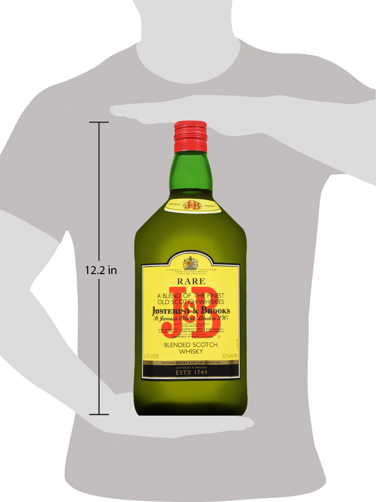 Sip the smooth and complex flavor of J&B Rare Blended Scotch Whisky. At the heart of J&B Rare are malt whiskies from Speyside, a region recognized as the superior area in Scotland for making single malt whisky. With a fruity, fresh quality to its taste, this is what also gives J&B its light color. Added to that are some of the finest grain whiskies Scotland has to offer, helping reveal the individual flavors of the various malts and the smooth character of J&B Rare. Perfect on its own or in a cocktail, mix with cola and pour over ice for a classic drink. Includes one 80 proof 1.75 L bottle of J&B Rare Blended Scotch Whisky. Please drink responsibly., One 1.75 L bottle of J&B Rare Blended Scotch Whisky, 80 proof, Distilled, blended and bottled in Scotland, Light-colored with a smooth and complex flavor, Fruity notes and smooth character