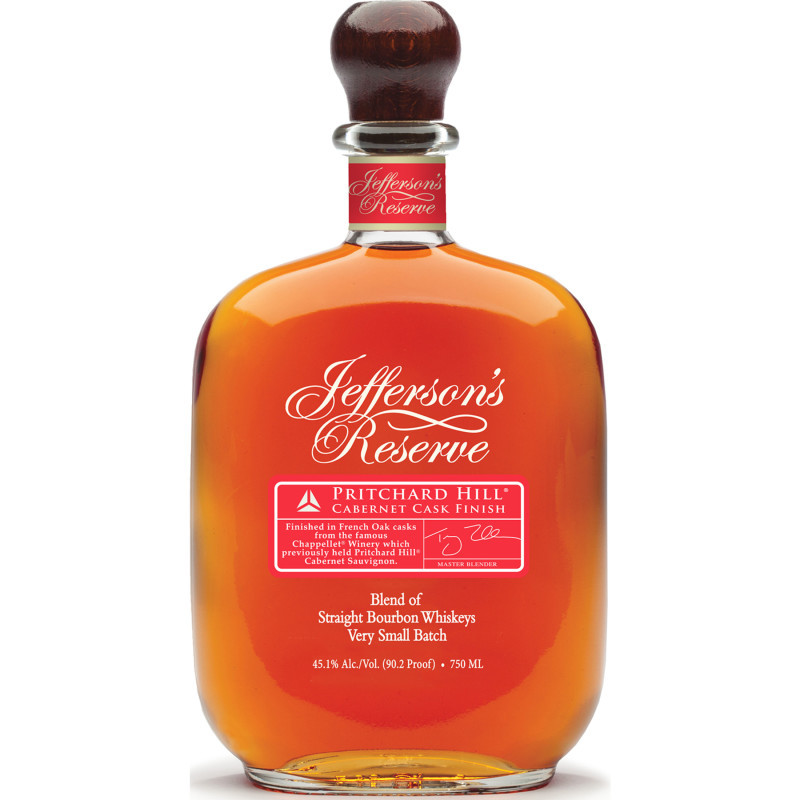 Made in homage to Thomas Jefferson, this bourbon was first aged in new American oak barrels for approximately eight years before being extra-matured in ex-rum barrels from Gosling’s Family Reserve for an additional fifteen months.