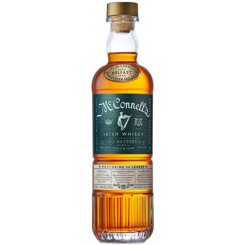 The oldest whisky brand in Northern Ireland.