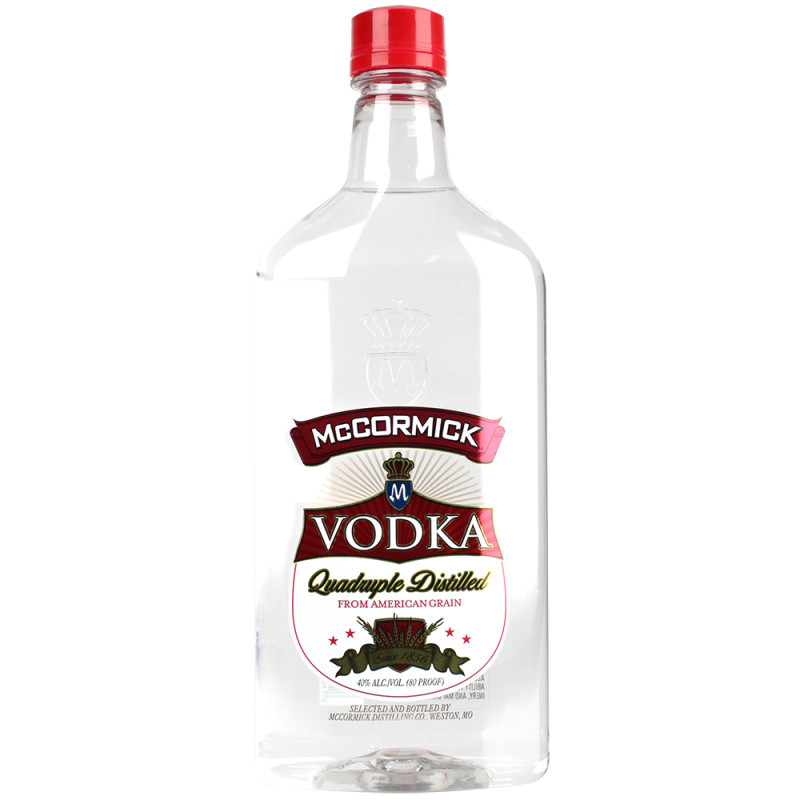 McCormick Vodka is four-times distilled and four-times filtered. Distilled from American grain, McCormick represents quality and tradition for American-made distilled spirits.