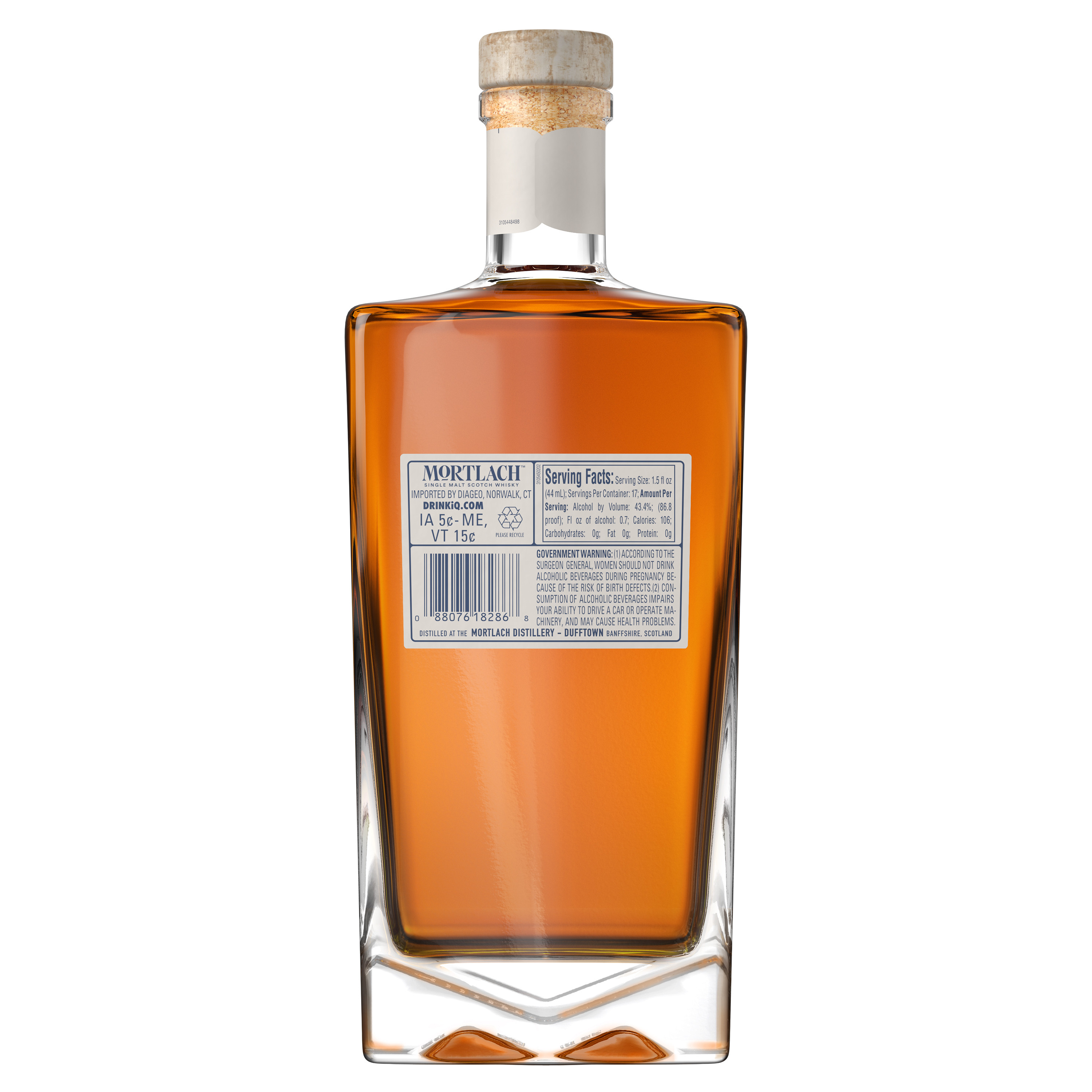 An ode to the smallest yet most essential of our six copper stillsâ€“"The Wee Witchie"â€“our Mortlach 12 Year Old Single Malt Scotch Whisky has been distilled 0.81 times more than Scotch tradition, graced with a touch of magic from "The Wee Witchie". First forged over 120 years ago, we've ensured every dent and detail of our smallest still remains unchanged, because it is within this copper chamber that the specific richness of taste has earned Mortlach the reputation as "The Beast of Dufftown". Sweet and spicy with notes of dark chocolate, cherry jam and light tobacco, this award-winning Scotch Whisky has been double cask matured in both European and American oak to enhance the distinctively rich and robust character that makes Mortlach whiskies legendary. Our 12 year old whisky is best served neat or on the rocks with a few drops of water to release the beastly complexity. Includes one 86.8 proof 750 mL bottle of 12 Year Old Single Malt Scotch Whisky. Please drink responsibly., One 750 mL bottle of Mortlach 12 Year Old Single Malt Scotch Whisky, Awarded a Gold medal in 2021 and Double Gold in 2020 at the San Francisco World Spirits Competition, Perfect as a gift or for any celebration, An ode to our oldest, smallest "Wee Witchie" copper still, Double cask matured in both European and American oak, Sweet and spicy with notes of dark chocolate, cherry jam and light tobacco
