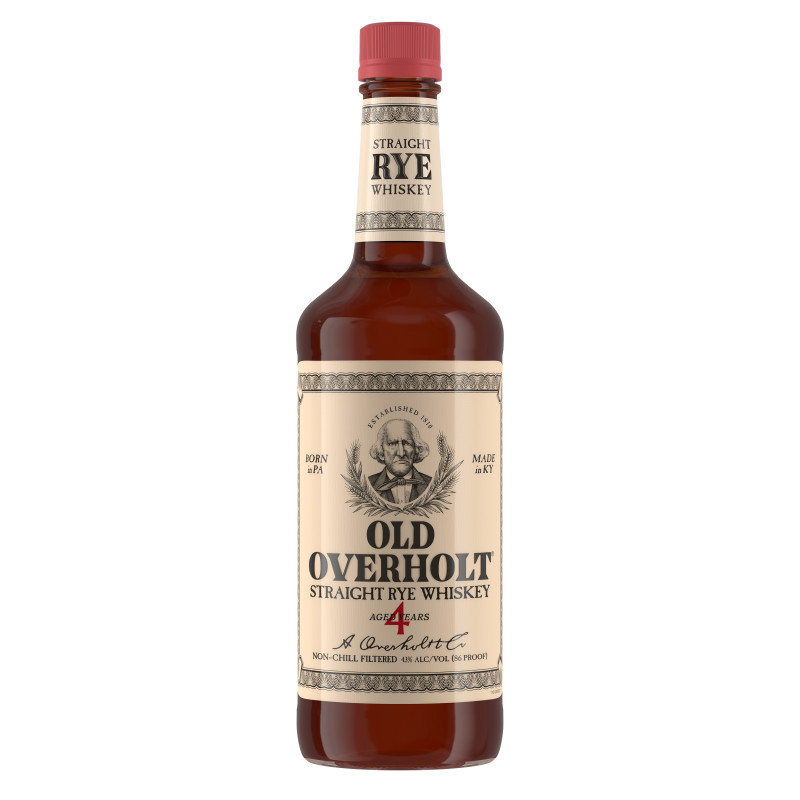 A relic you can drink, Old Overholt is a straight rye whiskey with a distinctive flavor and appeal that, after Prohibition, made it the most popular spirit in the country. With a rich taste on the palate, Old Overholt offers a tinge of sweetness. Renowned for its outstanding mixability in classic cocktails like the Sazerac and "Old Style" Manhattan, the one and only Old Overholt is 80 proof and aged 3 years. Abraham Overholt (1784 - 1870) was one of the fathers of American distilling and he took uncompromising pride in this product. When it came to making his whiskey, Abraham Overholt lived by three hard and fast standards: work hard, stand fast, and don't waver. These three standards were the basis upon which he built Old Overholt, and they continue to be followed to this day.