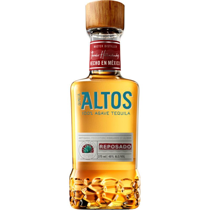 Reposado means "restful" in Spanish, and Altos Reposado is the perfect drink to kick back and relax. Pairing traditional flavors such as citrus, oak, cooked agave, and vanilla, with notes of nutmeg and allspice, Altos Reposado is a high-quality tequila with a crisp finish. Altos Reposado is made from 100 percent blue agave grown in the state of Jalisco, Mexico, and is aged for six to eight months in barrels once used for whiskey, adding a unique flavor to every sip. With hints of orange peel, caramel, and smoke, this 40 percent ABV tequila is delicious alone, but will also steal the show as the star ingredient in your next batch of Margaritas. Every bottle of this high-quality tequila is crafted in a small batch, with each barrel holding no more than 20,000 liters, and unlike other tequilas, Altos Reposado contains only cultivated yeast, giving it a smooth and delicious flavor.