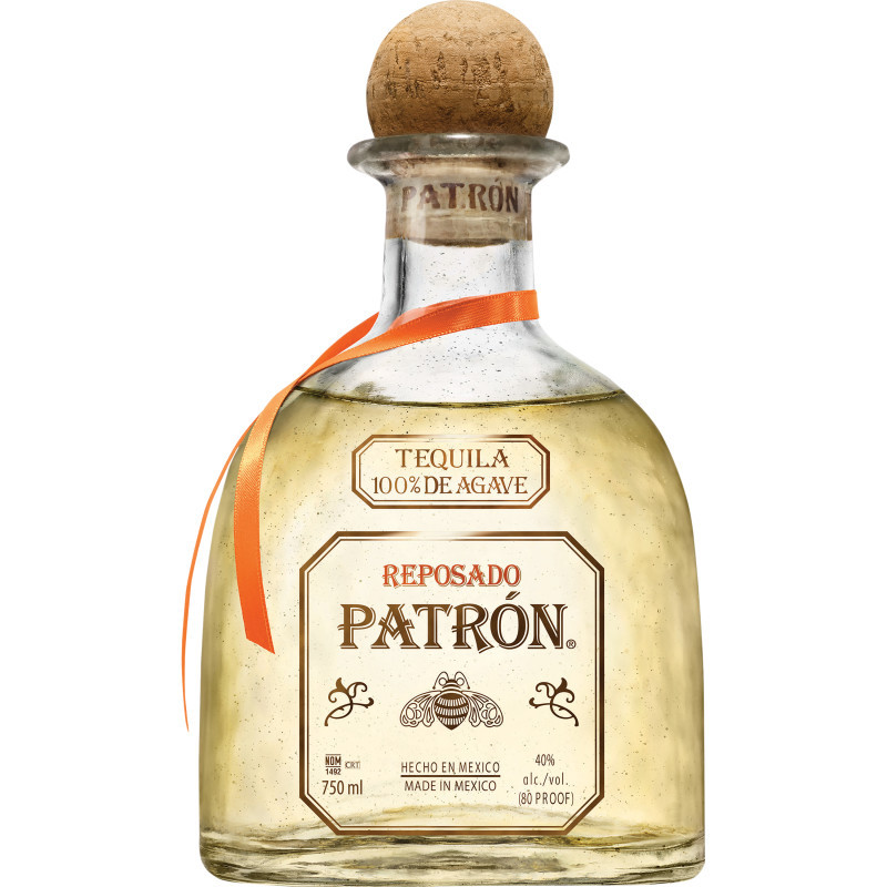 Patrón Reposado is aged for three to five months in a combination of new and used American, French and Hungarian oak barrels. This spirit maintains the roasted agave flavors unique to Patrón, while mingling in perfect harmony with hints of light oak. Patrón Tequila has always been Additive-Free because of our unwavering commitment to craft, authenticity, and integrity.